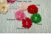 Round Petals Crinkle Chiffon (V.1), Small (5-6cm), Pack of 3